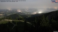Archiv Foto Webcam Kampenwand - Blick nach Norden über den Chiemsee 01:00