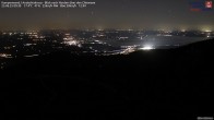 Archiv Foto Webcam Kampenwand - Blick nach Norden über den Chiemsee 23:00