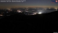 Archiv Foto Webcam Kampenwand - Blick nach Norden über den Chiemsee 01:00