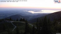 Archiv Foto Webcam Kampenwand - Blick nach Norden über den Chiemsee 03:00