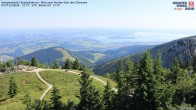 Archiv Foto Webcam Kampenwand - Blick nach Norden über den Chiemsee 07:00