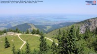 Archiv Foto Webcam Kampenwand - Blick nach Norden über den Chiemsee 11:00