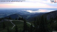 Archiv Foto Webcam Kampenwand - Blick nach Norden über den Chiemsee 03:00