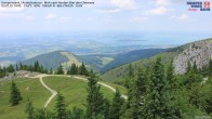 Archiv Foto Webcam Kampenwand - Blick nach Norden über den Chiemsee 13:00