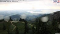 Archiv Foto Webcam Kampenwand - Blick nach Norden über den Chiemsee 15:00