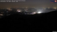 Archiv Foto Webcam Kampenwand - Blick nach Norden über den Chiemsee 01:00