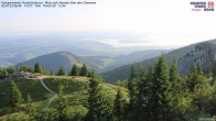 Archiv Foto Webcam Kampenwand - Blick nach Norden über den Chiemsee 05:00