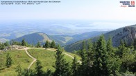 Archiv Foto Webcam Kampenwand - Blick nach Norden über den Chiemsee 07:00