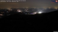 Archiv Foto Webcam Kampenwand - Blick nach Norden über den Chiemsee 01:00