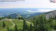 Archiv Foto Webcam Kampenwand - Blick nach Norden über den Chiemsee 07:00