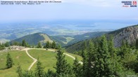 Archiv Foto Webcam Kampenwand - Blick nach Norden über den Chiemsee 09:00
