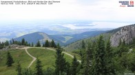 Archiv Foto Webcam Kampenwand - Blick nach Norden über den Chiemsee 13:00