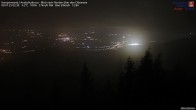 Archived image Webcam Kampenwand - View to the North 01:00