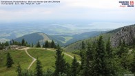 Archiv Foto Webcam Kampenwand - Blick nach Norden über den Chiemsee 05:00
