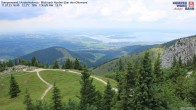Archiv Foto Webcam Kampenwand - Blick nach Norden über den Chiemsee 15:00