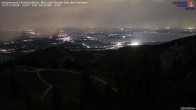 Archiv Foto Webcam Kampenwand - Blick nach Norden über den Chiemsee 23:00