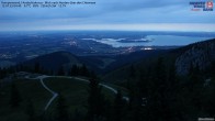 Archiv Foto Webcam Kampenwand - Blick nach Norden über den Chiemsee 03:00