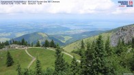 Archiv Foto Webcam Kampenwand - Blick nach Norden über den Chiemsee 11:00