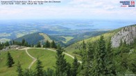 Archiv Foto Webcam Kampenwand - Blick nach Norden über den Chiemsee 15:00