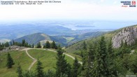 Archiv Foto Webcam Kampenwand - Blick nach Norden über den Chiemsee 17:00