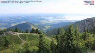 Archiv Foto Webcam Kampenwand - Blick nach Norden über den Chiemsee 06:00