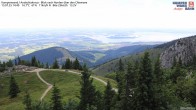 Archiv Foto Webcam Kampenwand - Blick nach Norden über den Chiemsee 13:00