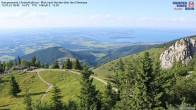 Archiv Foto Webcam Kampenwand - Blick nach Norden über den Chiemsee 17:00
