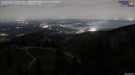 Archiv Foto Webcam Kampenwand - Blick nach Norden über den Chiemsee 01:00