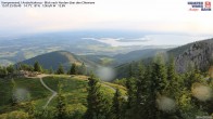 Archiv Foto Webcam Kampenwand - Blick nach Norden über den Chiemsee 05:00