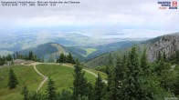 Archiv Foto Webcam Kampenwand - Blick nach Norden über den Chiemsee 15:00