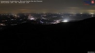 Archiv Foto Webcam Kampenwand - Blick nach Norden über den Chiemsee 23:00