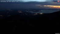 Archiv Foto Webcam Kampenwand - Blick nach Norden über den Chiemsee 03:00