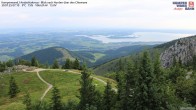 Archiv Foto Webcam Kampenwand - Blick nach Norden über den Chiemsee 06:00