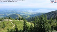 Archiv Foto Webcam Kampenwand - Blick nach Norden über den Chiemsee 07:00