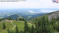 Archiv Foto Webcam Kampenwand - Blick nach Norden über den Chiemsee 11:00