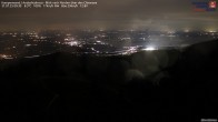 Archiv Foto Webcam Kampenwand - Blick nach Norden über den Chiemsee 23:00