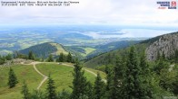 Archiv Foto Webcam Kampenwand - Blick nach Norden über den Chiemsee 07:00