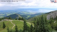 Archiv Foto Webcam Kampenwand - Blick nach Norden über den Chiemsee 11:00