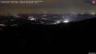 Archiv Foto Webcam Kampenwand - Blick nach Norden über den Chiemsee 01:00