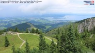 Archiv Foto Webcam Kampenwand - Blick nach Norden über den Chiemsee 11:00
