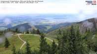 Archiv Foto Webcam Kampenwand - Blick nach Norden über den Chiemsee 15:00