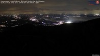 Archiv Foto Webcam Kampenwand - Blick nach Norden über den Chiemsee 23:00