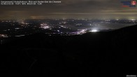 Archiv Foto Webcam Kampenwand - Blick nach Norden über den Chiemsee 01:00