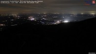 Archiv Foto Webcam Kampenwand - Blick nach Norden über den Chiemsee 01:00
