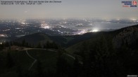 Archiv Foto Webcam Kampenwand - Blick nach Norden über den Chiemsee 21:00