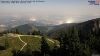 Archiv Foto Webcam Kampenwand - Blick nach Norden über den Chiemsee 23:00