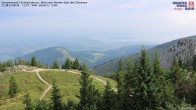 Archiv Foto Webcam Kampenwand - Blick nach Norden über den Chiemsee 07:00
