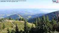 Archiv Foto Webcam Kampenwand - Blick nach Norden über den Chiemsee 07:00