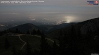 Archiv Foto Webcam Kampenwand - Blick nach Norden über den Chiemsee 23:00