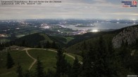 Archiv Foto Webcam Kampenwand - Blick nach Norden über den Chiemsee 01:00